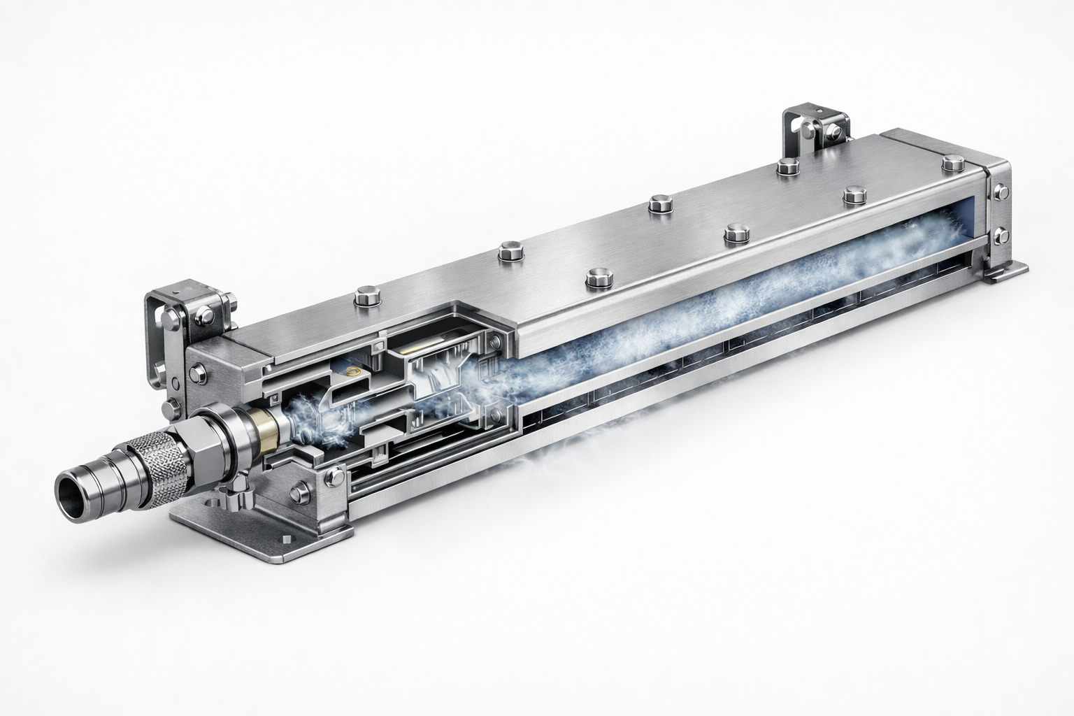 CryoCurtain™ - Precision cryogenic dispensing head
